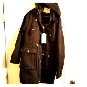 WenVen  Benz military quilted Winter cotton jacket